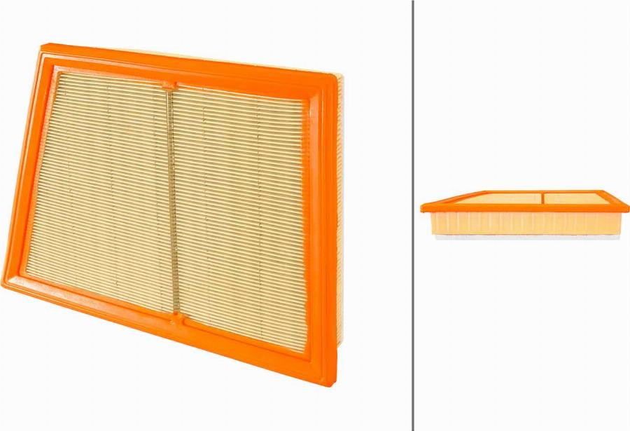 HELLA 8ZA 358 321-691 - Filtro aria www.autoricambi360.it