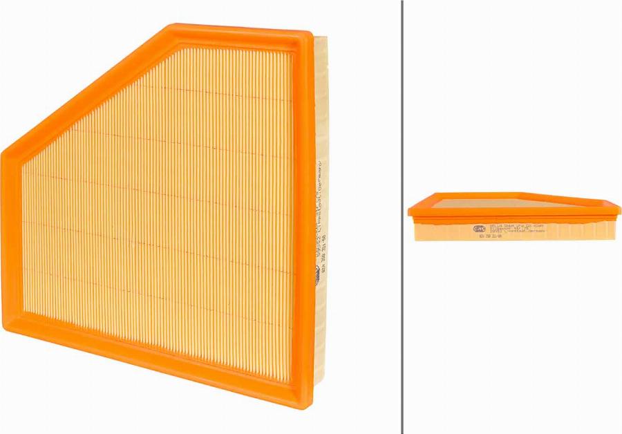 HELLA 8ZA 358 321-681 - Filtro aria www.autoricambi360.it