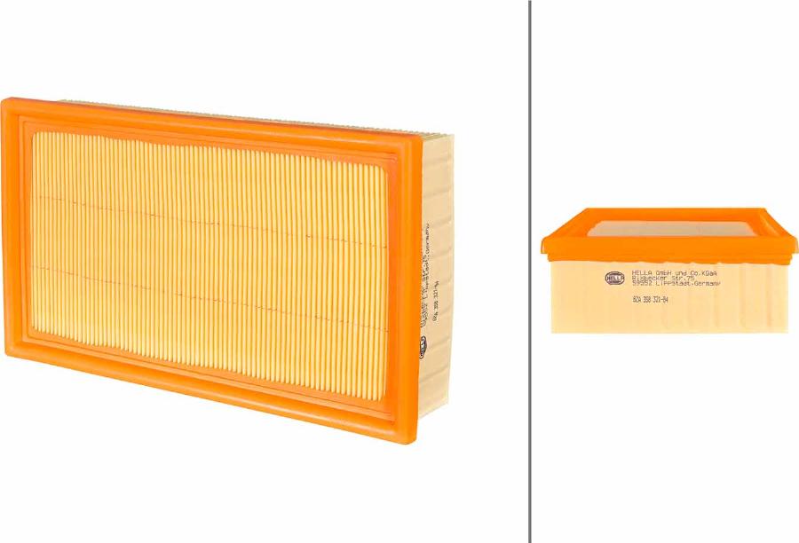 HELLA 8ZA 358 321-841 - Filtro aria www.autoricambi360.it