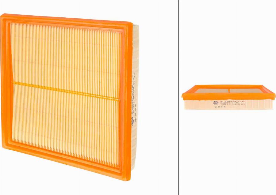HELLA 8ZA 358 321-861 - Filtro aria www.autoricambi360.it