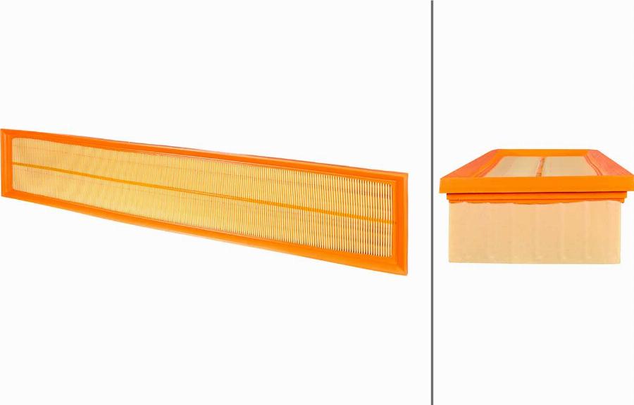 HELLA 8ZA 358 322-241 - Filtro aria www.autoricambi360.it