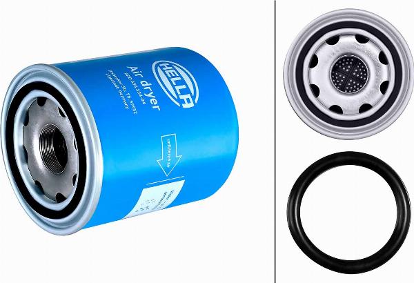 HELLA 8ZD 358 334-041 - Cartuccia essiccatore aria, Imp. aria compressa www.autoricambi360.it