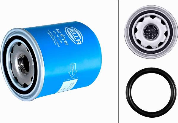 HELLA 8ZD 358 334-061 - Cartuccia essiccatore aria, Imp. aria compressa www.autoricambi360.it