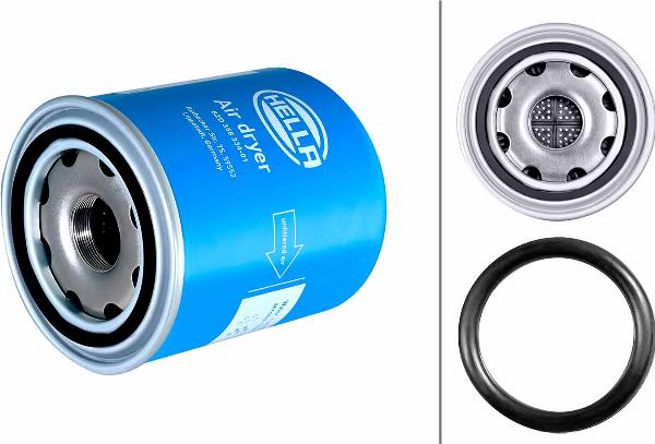 HELLA 8ZD 358 334-011 - Cartuccia essiccatore aria, Imp. aria compressa www.autoricambi360.it