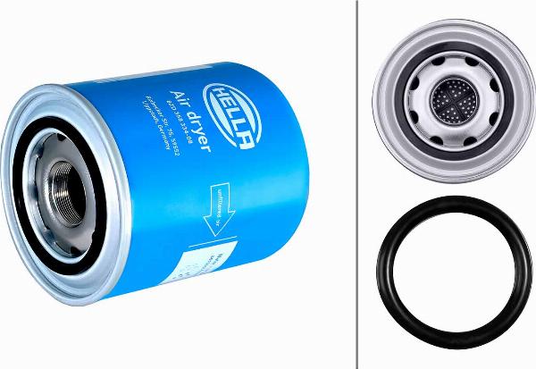 HELLA 8ZD 358 334-081 - Cartuccia essiccatore aria, Imp. aria compressa www.autoricambi360.it