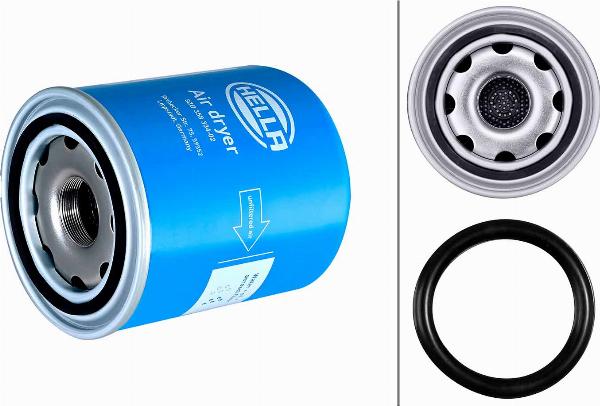 HELLA 8ZD 358 334-021 - Cartuccia essiccatore aria, Imp. aria compressa www.autoricambi360.it