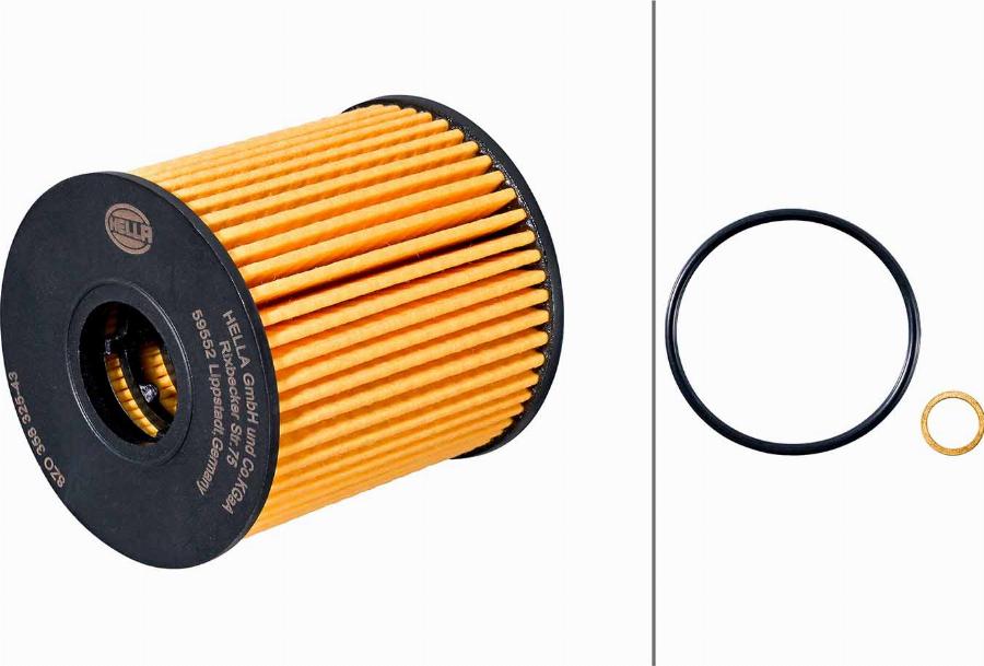 HELLA 8ZO 358 325-431 - Filtro olio www.autoricambi360.it