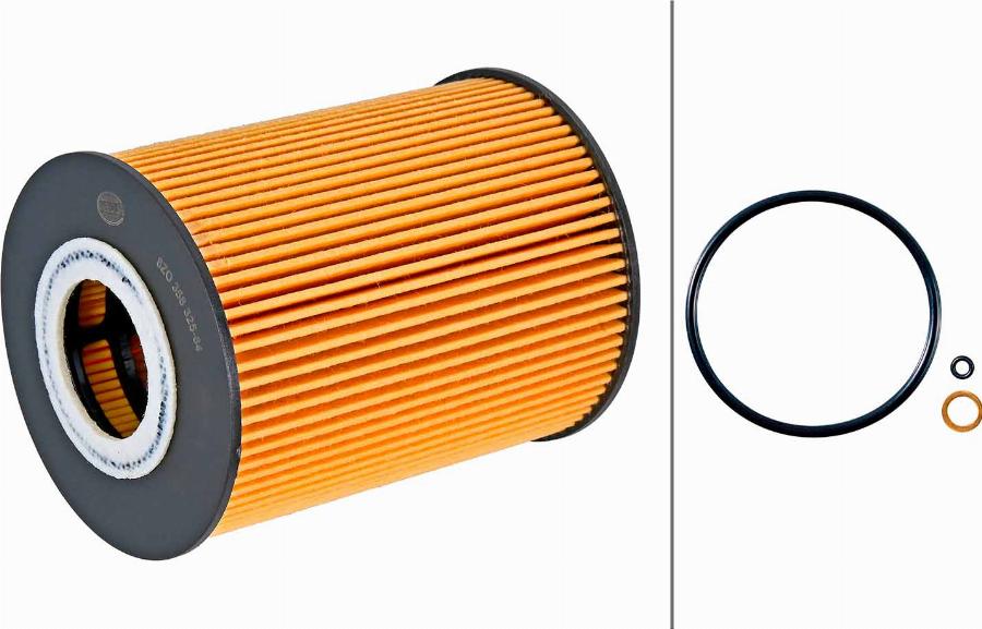 HELLA 8ZO 358 325-641 - Filtro olio www.autoricambi360.it