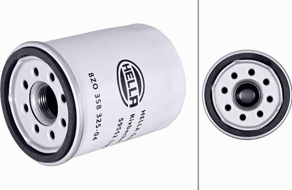 HELLA 8ZO 358 325-041 - Filtro olio www.autoricambi360.it