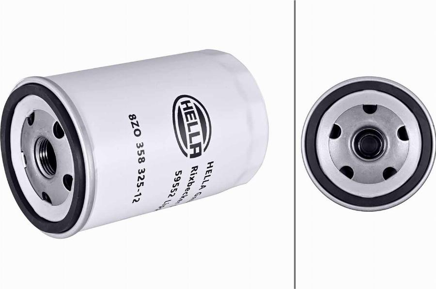 HELLA 8ZO 358 325-121 - Filtro olio www.autoricambi360.it