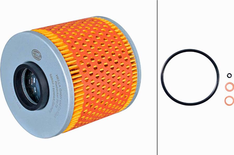 HELLA 8ZO 358 325-891 - Filtro olio www.autoricambi360.it
