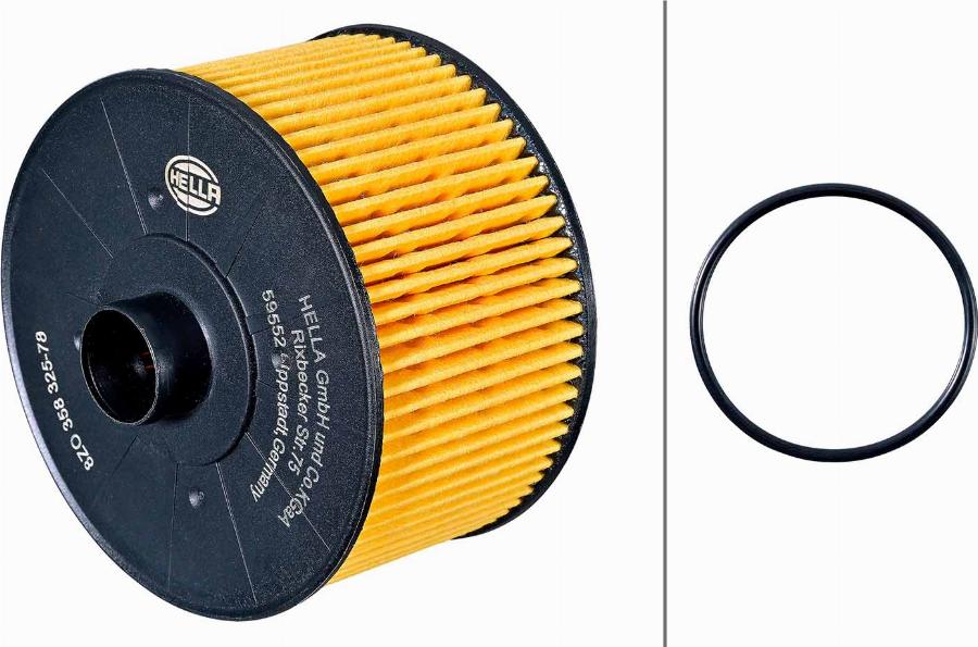HELLA 8ZO 358 325-781 - Filtro olio www.autoricambi360.it