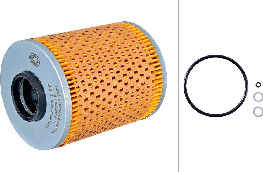 HELLA 8ZO 358 326-041 - Filtro olio www.autoricambi360.it