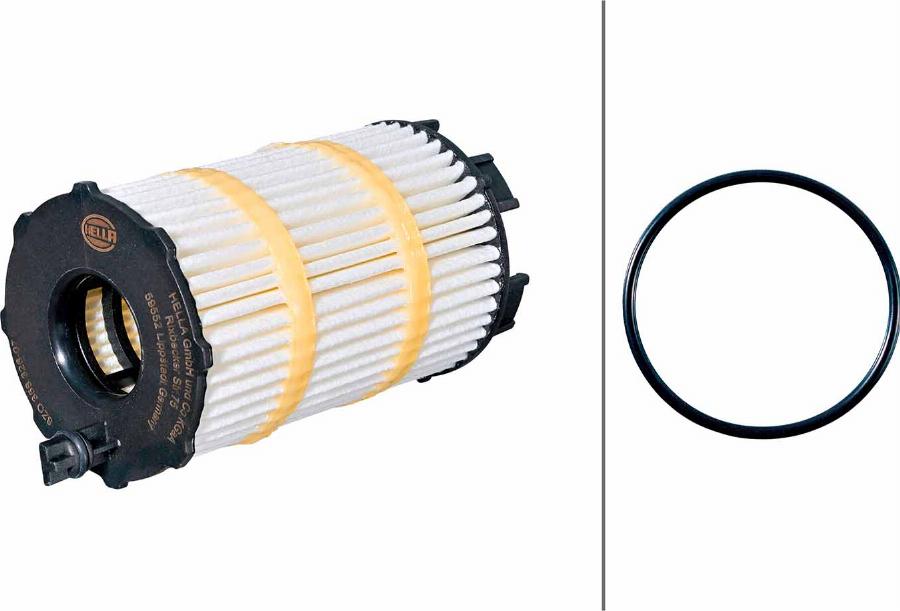 HELLA 8ZO 358 326-071 - Filtro olio www.autoricambi360.it