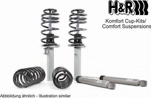 H&R 40541-2 - Kit autotelaio, Molleggio / Ammortizzatore www.autoricambi360.it