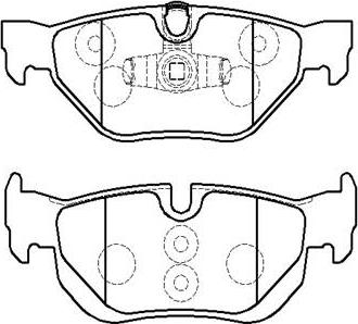 BENDIX 510509 - Kit pastiglie freno, Freno a disco www.autoricambi360.it