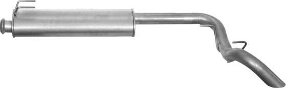 IMASAF 62.25.07 - Silenziatore posteriore www.autoricambi360.it