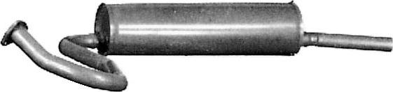 IMASAF 19.50.07 - Silenziatore posteriore www.autoricambi360.it