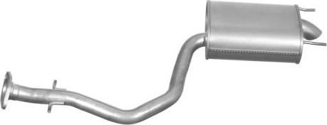 IMASAF LE.11.07 - Silenziatore posteriore www.autoricambi360.it