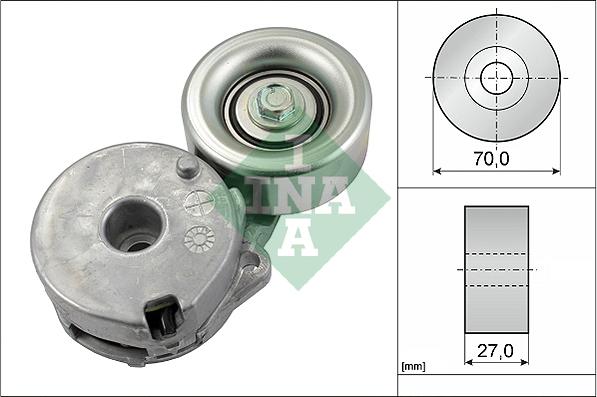 INA 534 0442 10 - Tendicinghia, Cinghia Poly-V www.autoricambi360.it