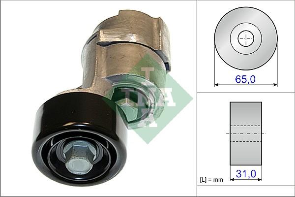 INA 534 0430 10 - Tendicinghia, Cinghia Poly-V www.autoricambi360.it
