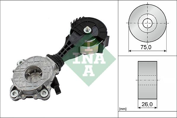 INA 534 0426 10 - Tendicinghia, Cinghia Poly-V www.autoricambi360.it