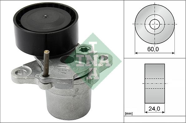 INA 534 0546 10 - Tendicinghia, Cinghia Poly-V www.autoricambi360.it