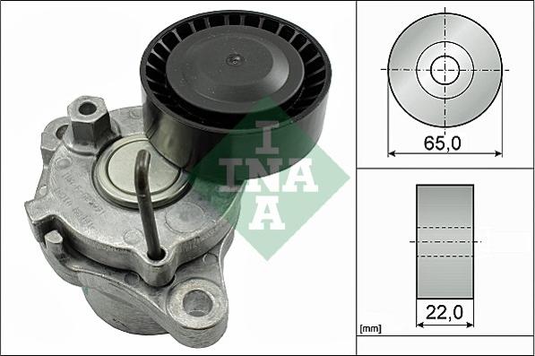 INA 534 0550 10 - Tendicinghia, Cinghia Poly-V www.autoricambi360.it