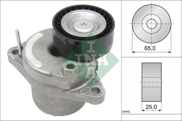 INA 534 0658 10 - Tendicinghia, Cinghia Poly-V www.autoricambi360.it