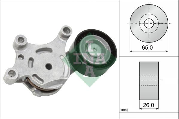 INA 534 0075 20 - Tendicinghia, Cinghia Poly-V www.autoricambi360.it