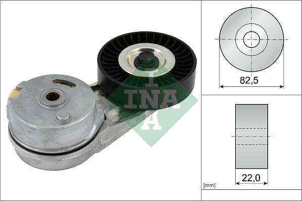 INA 534 0124 30 - Tendicinghia, Cinghia Poly-V www.autoricambi360.it