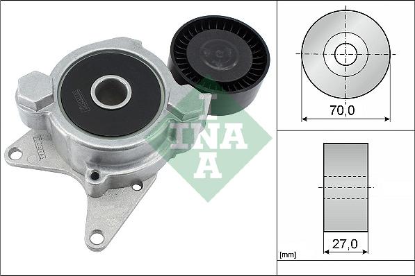 INA 534 0174 10 - Tendicinghia, Cinghia Poly-V www.autoricambi360.it