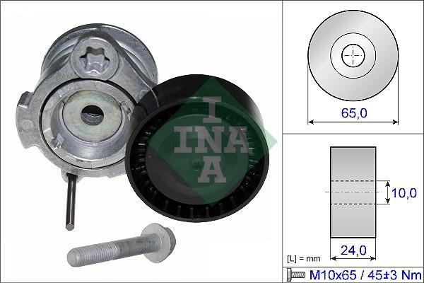 INA 534 0353 10 - Tendicinghia, Cinghia Poly-V www.autoricambi360.it