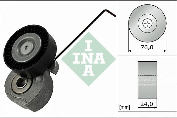 INA 534 0324 10 - Tendicinghia, Cinghia Poly-V www.autoricambi360.it