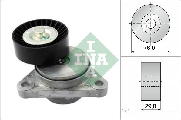 INA 534 0290 10 - Tendicinghia, Cinghia Poly-V www.autoricambi360.it