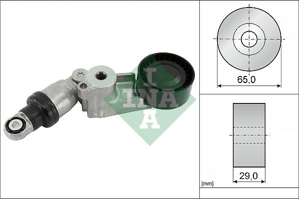 INA 534 0792 10 - Tendicinghia, Cinghia Poly-V www.autoricambi360.it