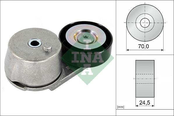 INA 534 0704 10 - Tendicinghia, Cinghia Poly-V www.autoricambi360.it
