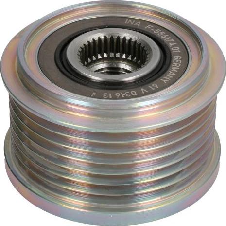 INA 535 0128 10 - Puleggia cinghia, Alternatore www.autoricambi360.it