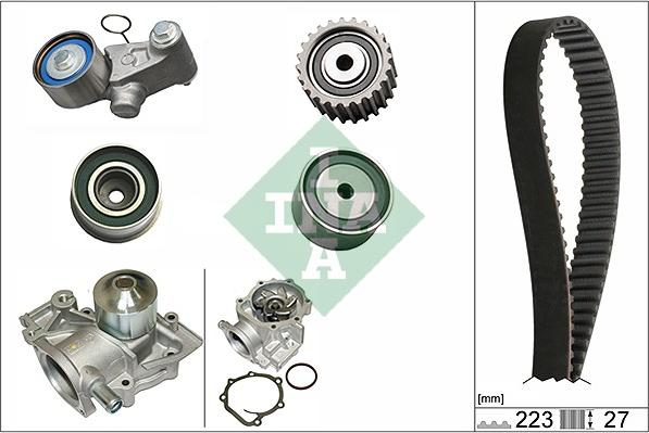 INA 530 0426 30 - Pompa acqua + Kit cinghie dentate www.autoricambi360.it