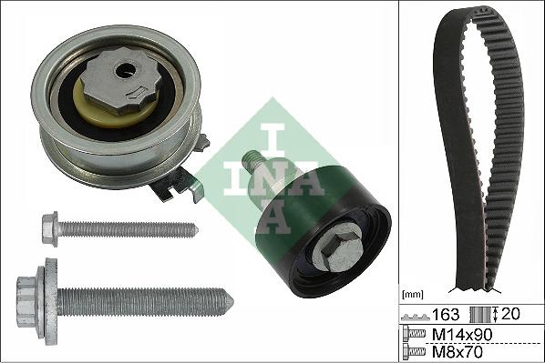 INA 530 0592 11 - Kit cinghie dentate www.autoricambi360.it