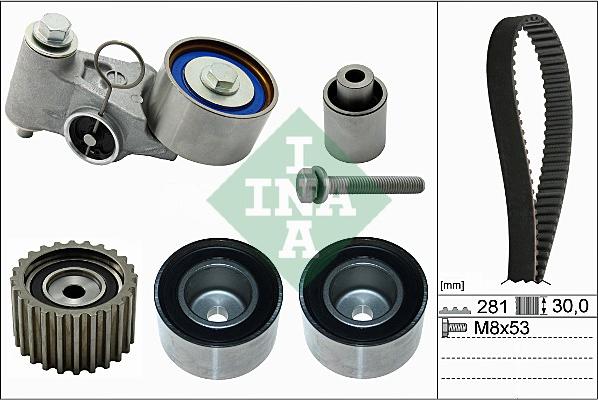 INA 530 0563 10 - Kit cinghie dentate www.autoricambi360.it
