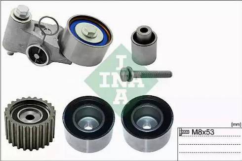 INA 530 0522 09 - Kit di rulli, Cinghia dentata www.autoricambi360.it