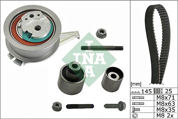 INA 530 0699 10 - Kit cinghie dentate www.autoricambi360.it