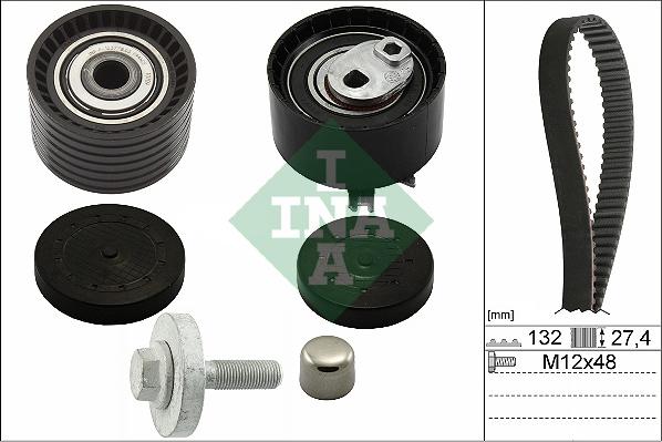 INA 530 0737 10 - Kit cinghie dentate www.autoricambi360.it