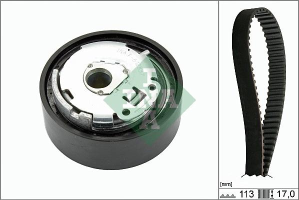 INA 530 0663 10 - Kit cinghie dentate www.autoricambi360.it