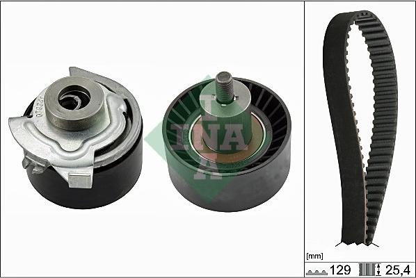 INA 530 0662 10 - Kit cinghie dentate www.autoricambi360.it