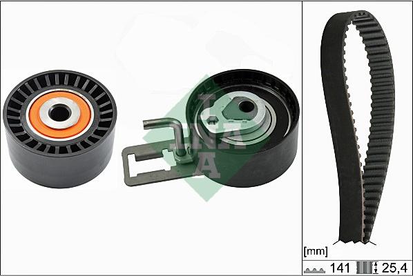 INA 530 0611 10 - Kit cinghie dentate www.autoricambi360.it