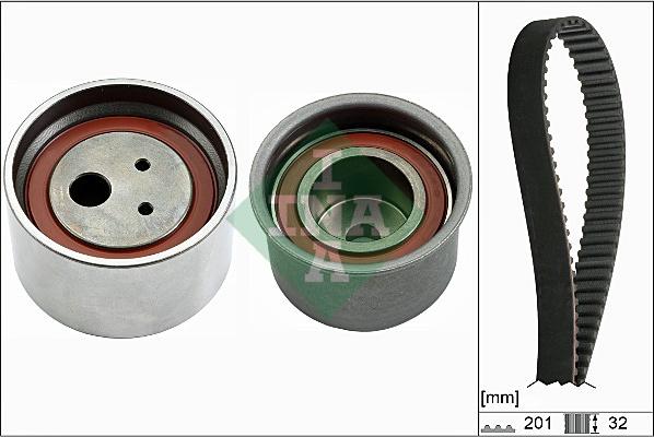 INA 530 0629 10 - Kit cinghie dentate www.autoricambi360.it