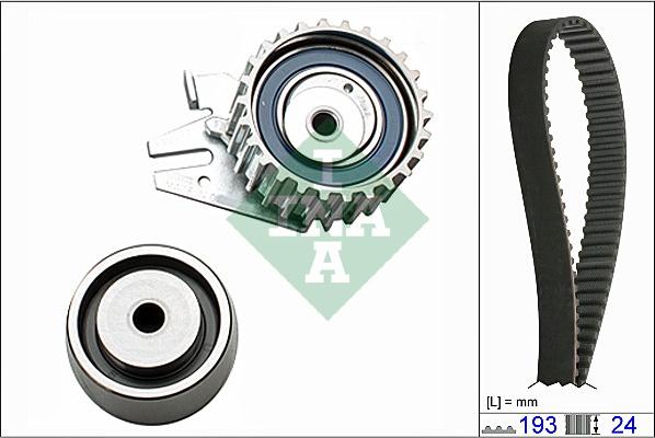 INA 530 0621 10 - Kit cinghie dentate www.autoricambi360.it