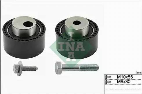 INA 530 0059 09 - Kit di rulli, Cinghia dentata www.autoricambi360.it